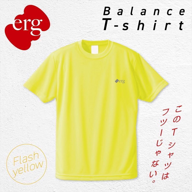 erg Tシャツ 速乾性 ボディバランス 体幹 集中力 回復力 向上 テニス ゴルフ 野球 BMX マラソン スキー スノーボード ラグビー ロードバイク MTB